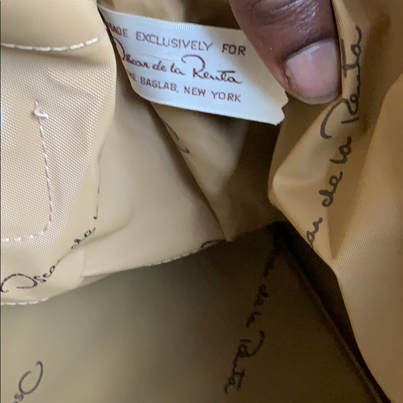Oscar de la Renta vintage duffel bag Oscar de la renta Duffel Fashion